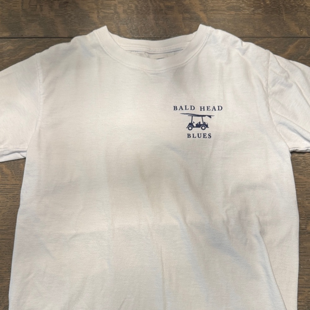 Bald Head Blues Kid’s White Short Sleeve Tee